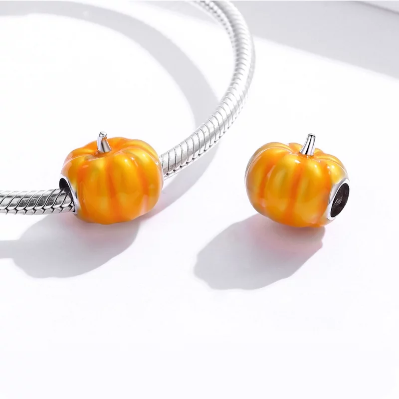 (image pour) Charm Style PANDORA Citrouille mignonne - BSC333 - Afficher 4