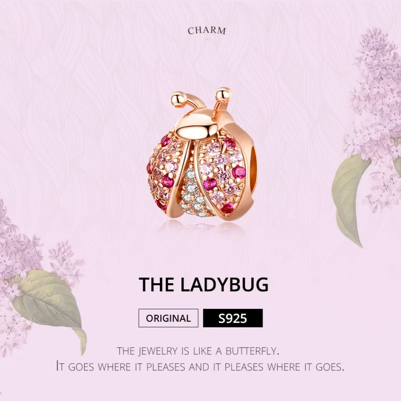(image pour) Charm Style PANDORA Coccinelle - SCC1120-C - Afficher 3