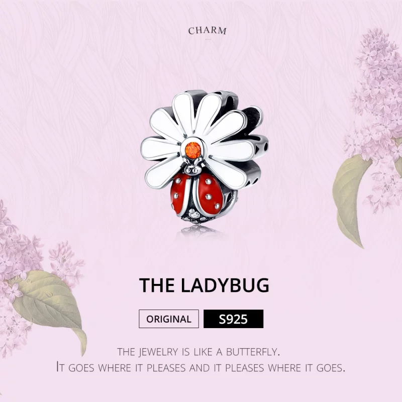 (image pour) Charm Style PANDORA Coccinelle - SCC1276 - Afficher 3