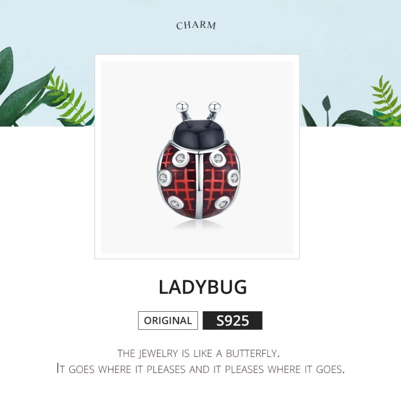 (image pour) Charm Style PANDORA Coccinelle - SCC1481 - Afficher 6
