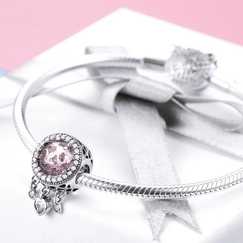 (image pour) Charm Style PANDORA Coeur brillant - SCC998 - Afficher 4