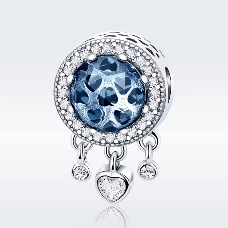 (image pour) Charm Style PANDORA Coeur de cristal brillant - SCC724 - Afficher 3