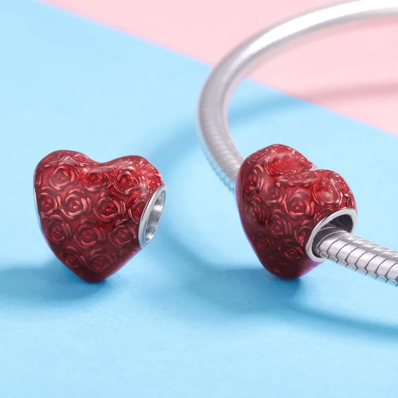 (image pour) Charm Style PANDORA Coeur de rose - SCC1064 - Afficher 4