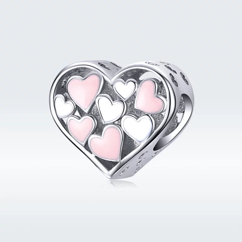 (image pour) Charm Style PANDORA Coeur Romantique - SCC1423 - Afficher 5