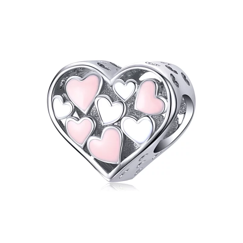 (image pour) Charm Style PANDORA Coeur Romantique - SCC1423