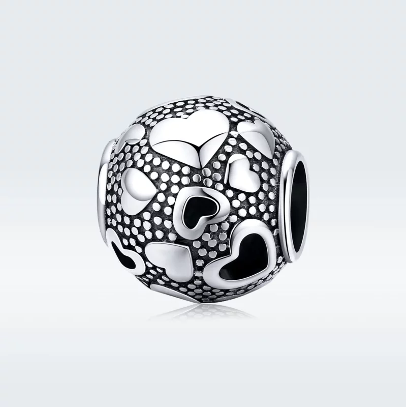 (image pour) Charm Style PANDORA Coeur rétro - SCC1451 - Afficher 5