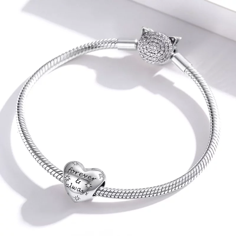 (image pour) Charm Style PANDORA Coeur scintillant - SCC1735 - Afficher 3
