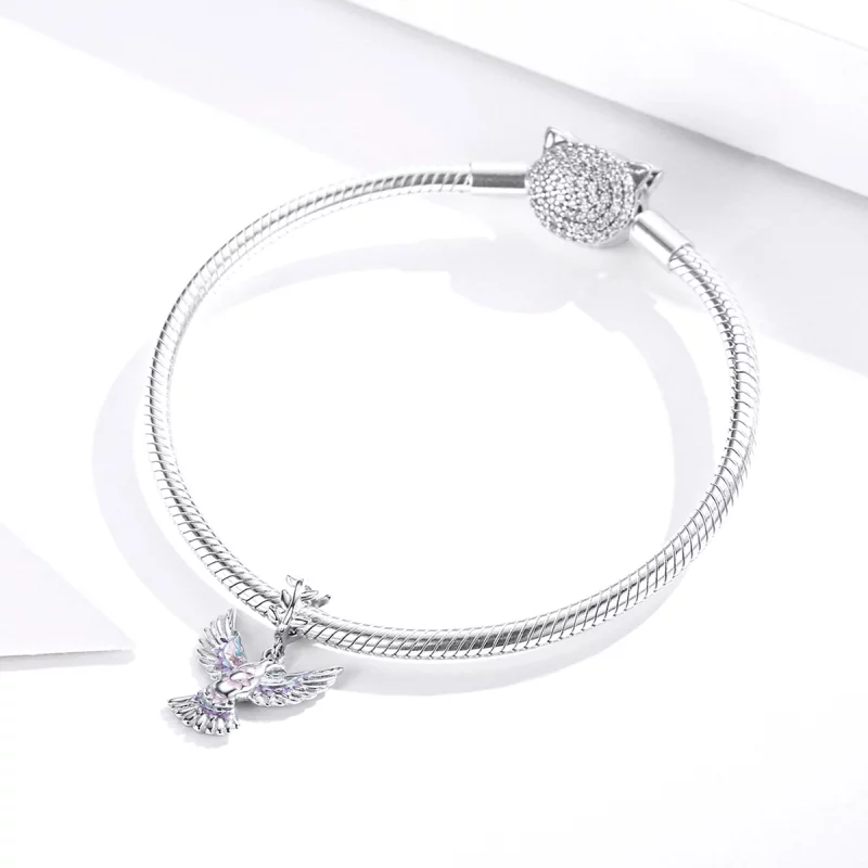 (image pour) Charm Style PANDORA Colombe de la Paix - BSC295 - Afficher 3