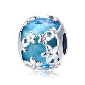 (image pour) Charm Style PANDORA Confession d'Aigue-marine Daisy - SCC878