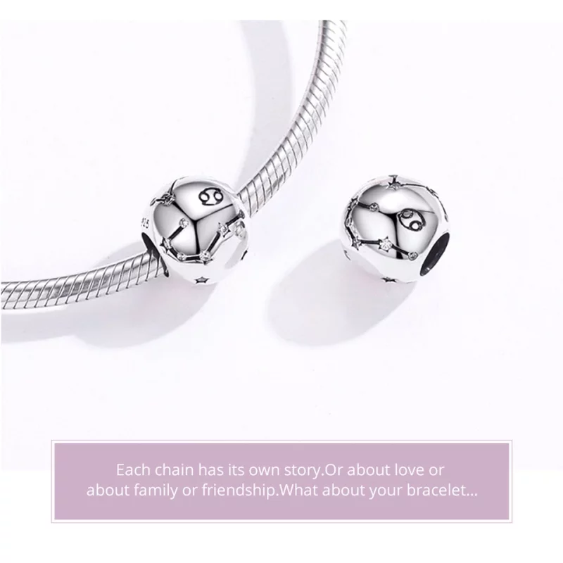 (image pour) Charm Style PANDORA Constellation Cancer - SCC1218-4 - Afficher 8