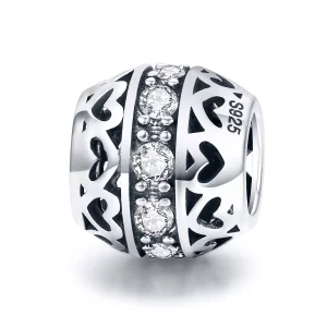Charm Style PANDORA Écouter l'amour - SCC523 (image pour) Charm Style PANDORA Écouter l'amour - SCC523