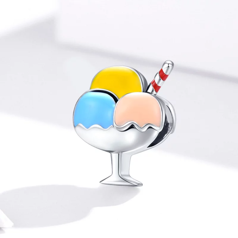 (image pour) Charm Style PANDORA Crème glacée boule tricolore - SCC1532 - Afficher 2