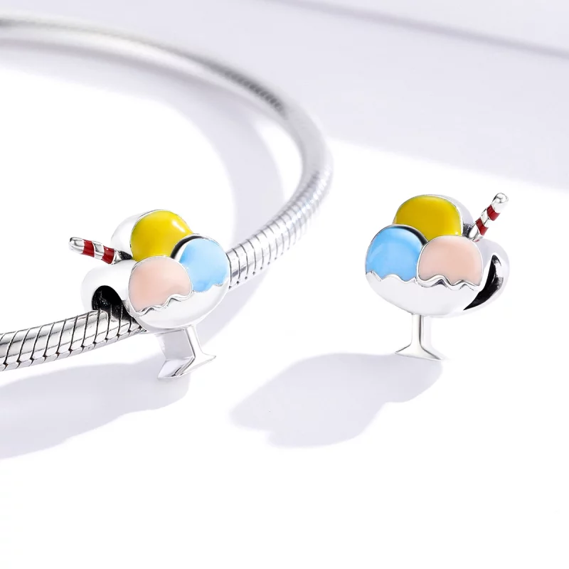 (image pour) Charm Style PANDORA Crème glacée boule tricolore - SCC1532 - Afficher 4