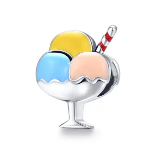 (image pour) Charm Style PANDORA Crème glacée boule tricolore - SCC1532
