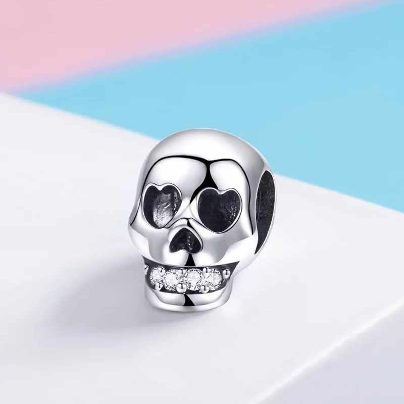 (image pour) Charm Style PANDORA Crâne blanc - SCC965 - Afficher 2