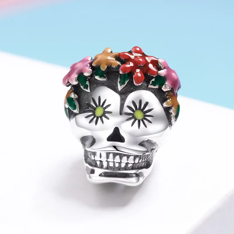 (image pour) Charm Style PANDORA Crâne de sucre - SCC888 - Afficher 2