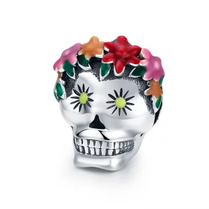 (image pour) Charm Style PANDORA Crâne de sucre - SCC888