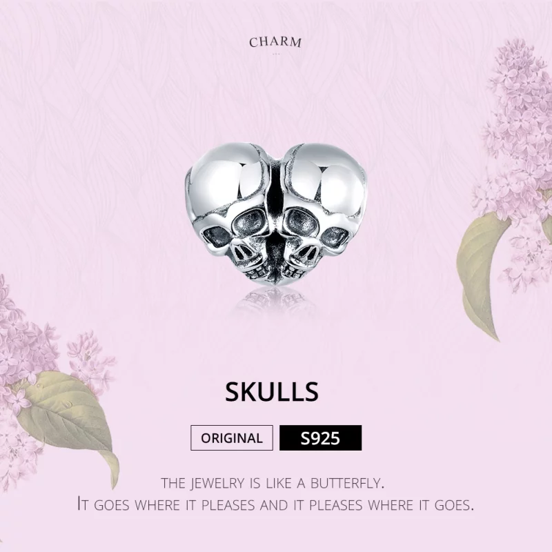 (image pour) Charm Style PANDORA Crânes - SCC1519 - Afficher 6