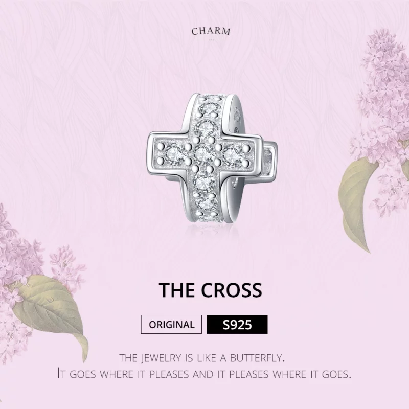 (image pour) Charm Style PANDORA Croix - SCC1292 - Afficher 4