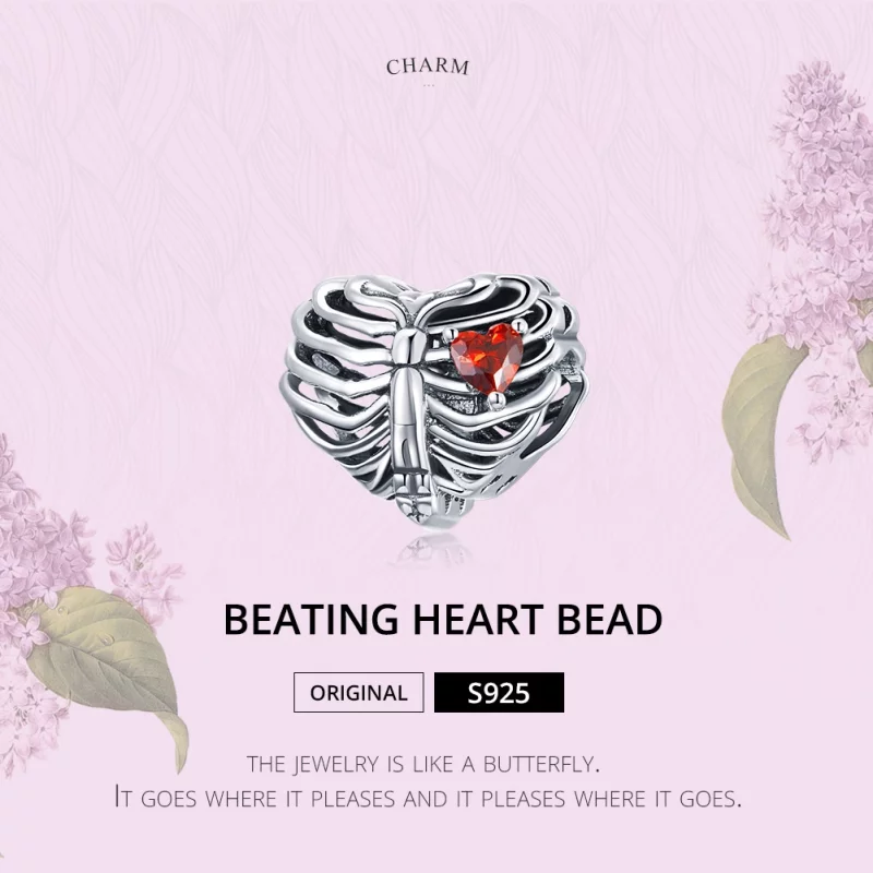 (image pour) Charm Style PANDORA Cœur battant - SCC1764 - Afficher 6