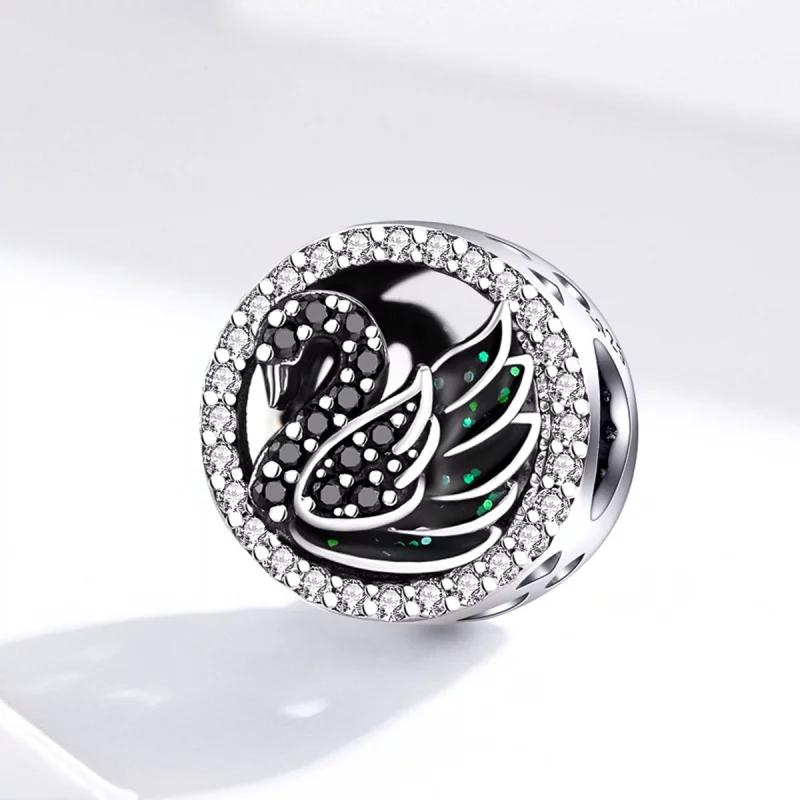 (image pour) Charm Style PANDORA Cygne noir - SCC1342 - Afficher 2