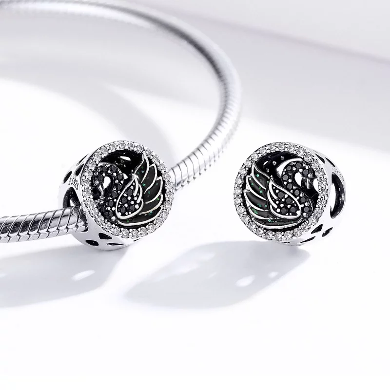 (image pour) Charm Style PANDORA Cygne noir - SCC1342 - Afficher 4