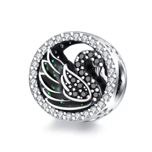 Charm Style PANDORA Cygne noir - SCC1342 (image pour) Charm Style PANDORA Cygne noir - SCC1342