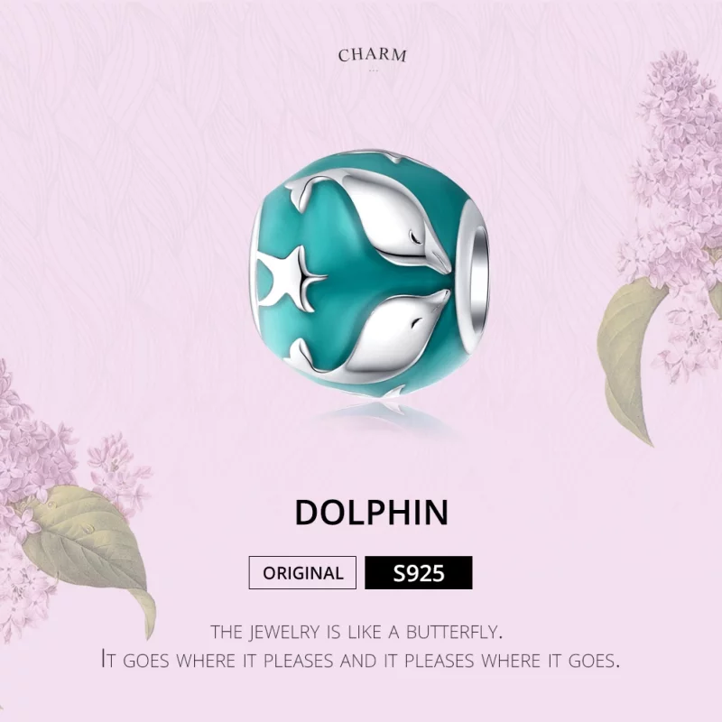 (image pour) Charm Style PANDORA Dauphin - SCC1295 - Afficher 4