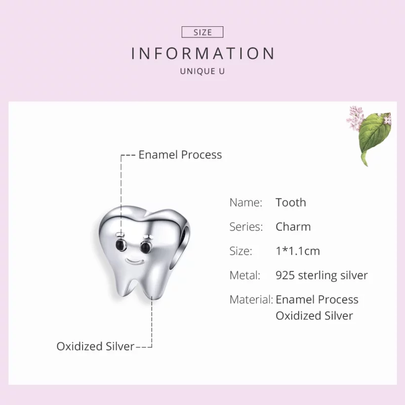 (image pour) Charm Style PANDORA Dent - SCC1401 - Afficher 6