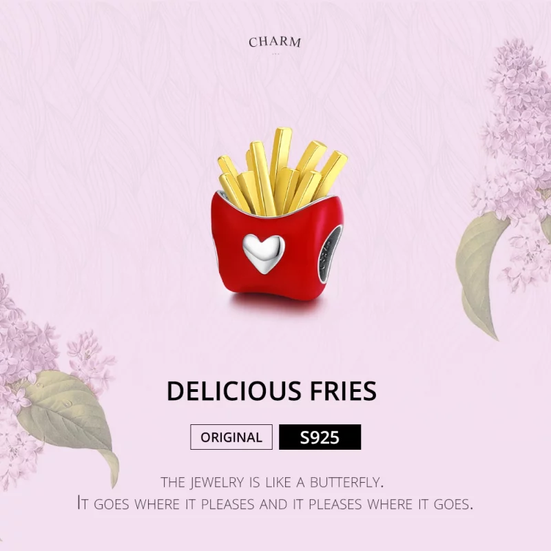 (image pour) Charm Style PANDORA Délicieuses Frites - SCC1606 - Afficher 6