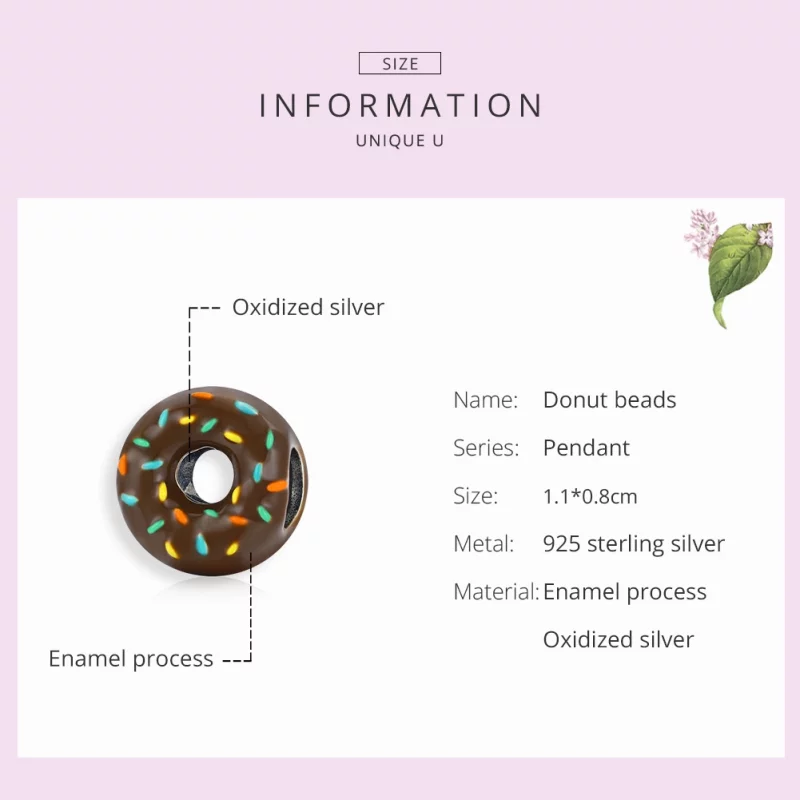 (image pour) Charm Style PANDORA Donut - SCC1820 - Afficher 7