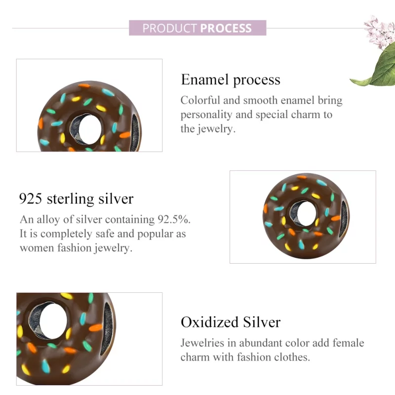 (image pour) Charm Style PANDORA Donut - SCC1820 - Afficher 8