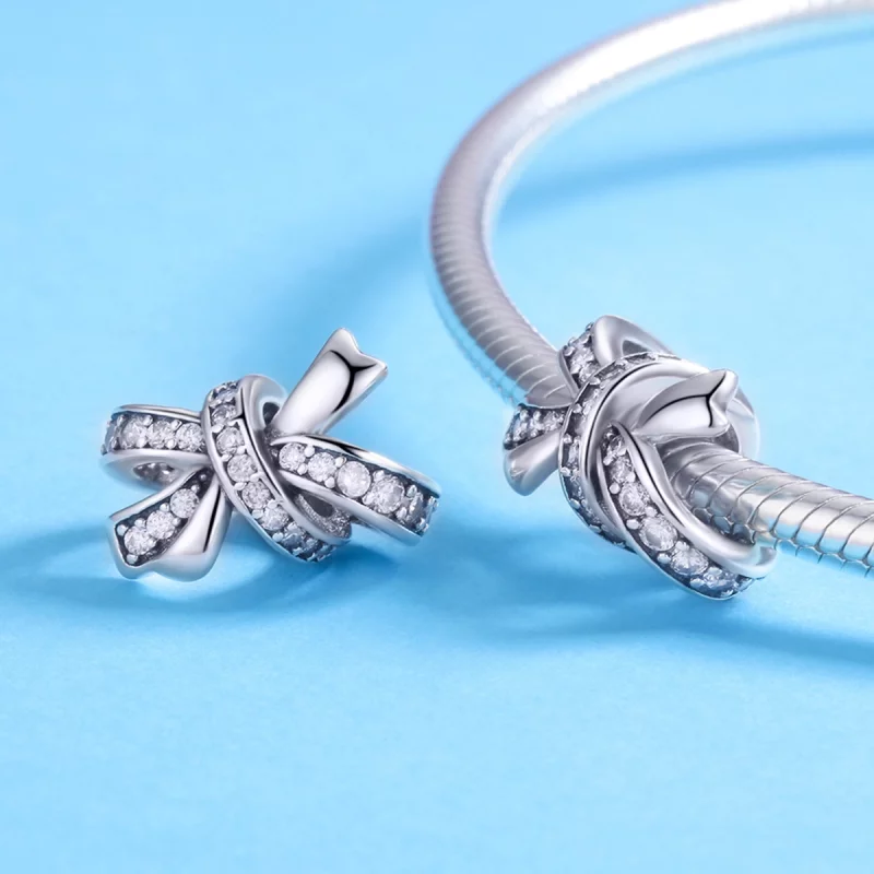 (image pour) Charm Style PANDORA Doux nœud - SCC773 - Afficher 4