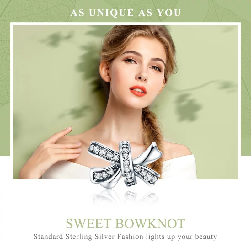 (image pour) Charm Style PANDORA Doux nœud - SCC773 - Afficher 6