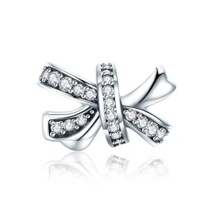 Charm Style PANDORA Doux nœud - SCC773 (image pour) Charm Style PANDORA Doux nœud - SCC773