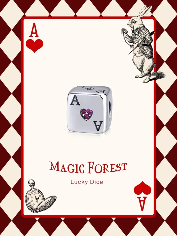 (image pour) Charm Style PANDORA Dés d'amour - SCC1440 - Afficher 6