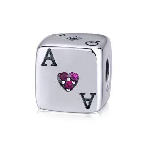Charm Style PANDORA Dés d'amour - SCC1440 (image pour) Charm Style PANDORA Dés d'amour - SCC1440