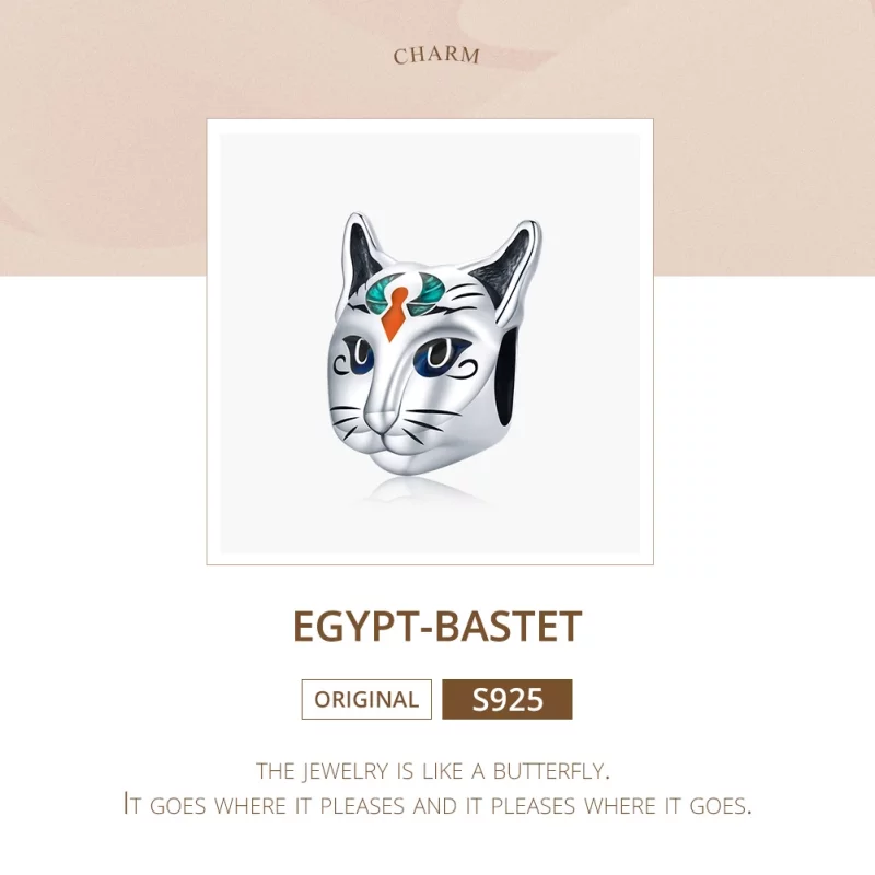 (image pour) Charm Style PANDORA Egypte - Dieu chat Besti - SCC1859 - Afficher 6