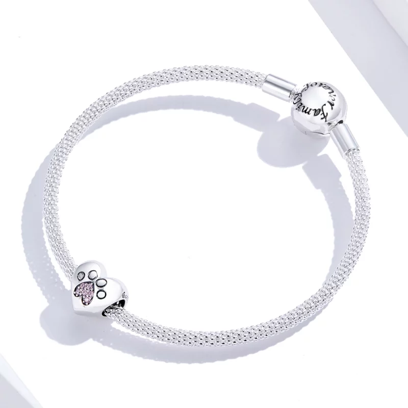 (image pour) Charm Style PANDORA Empreinte de l'animal - BSC209 - Afficher 2