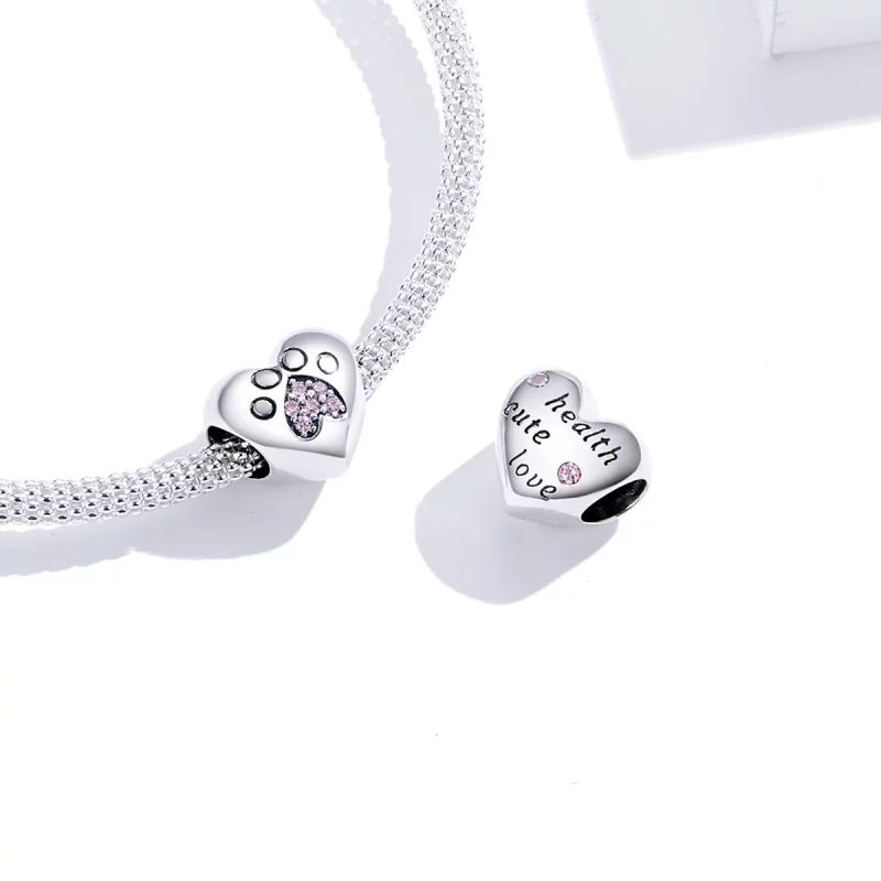 (image pour) Charm Style PANDORA Empreinte de l'animal - BSC209 - Afficher 3