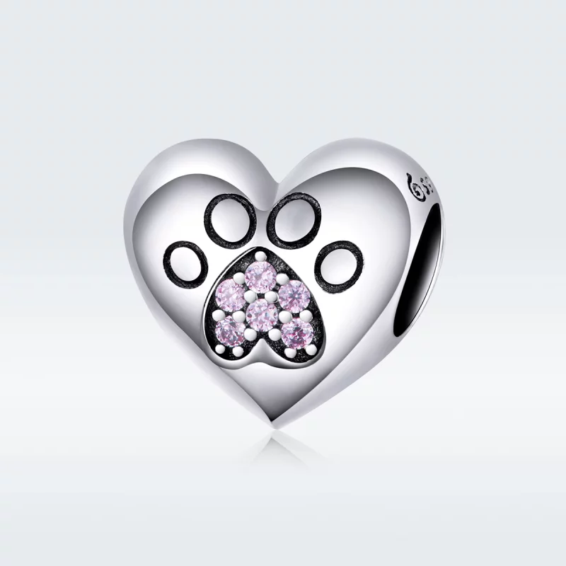(image pour) Charm Style PANDORA Empreinte de l'animal - BSC209 - Afficher 4