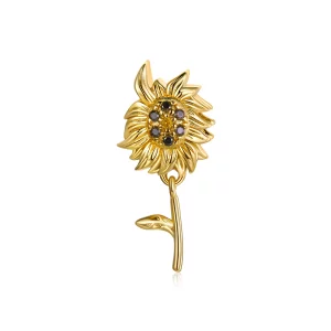 (image pour) Charm style Pandora en forme de fleur de soleil - BSC425