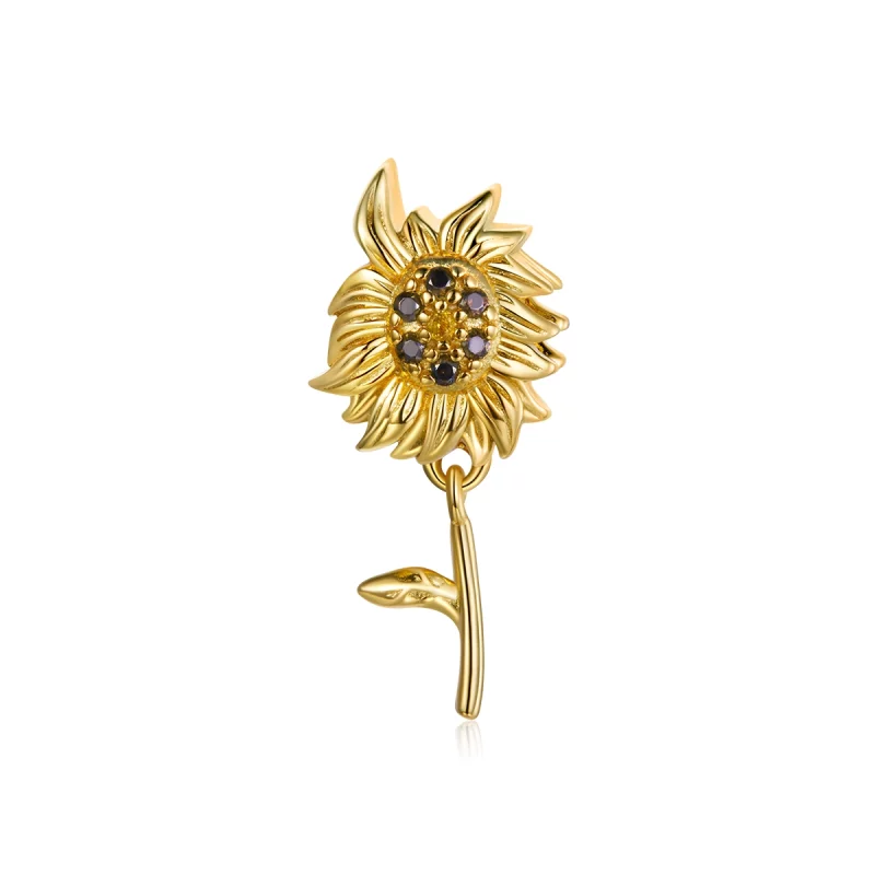 (image pour) Charm style Pandora en forme de fleur de soleil - BSC425