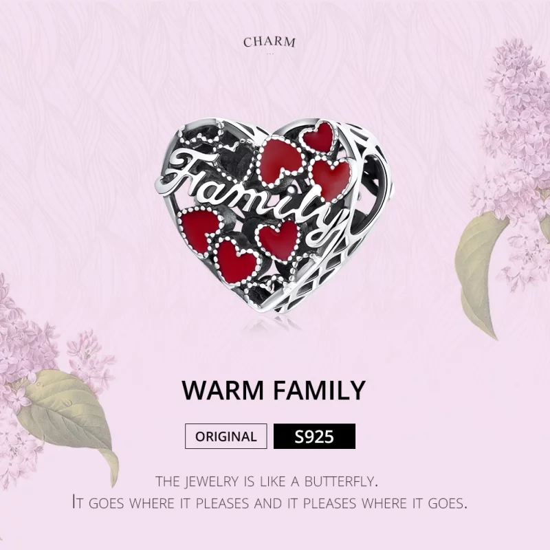 (image pour) Charm Style PANDORA Famille chaleureuse - SCC1750 - Afficher 6