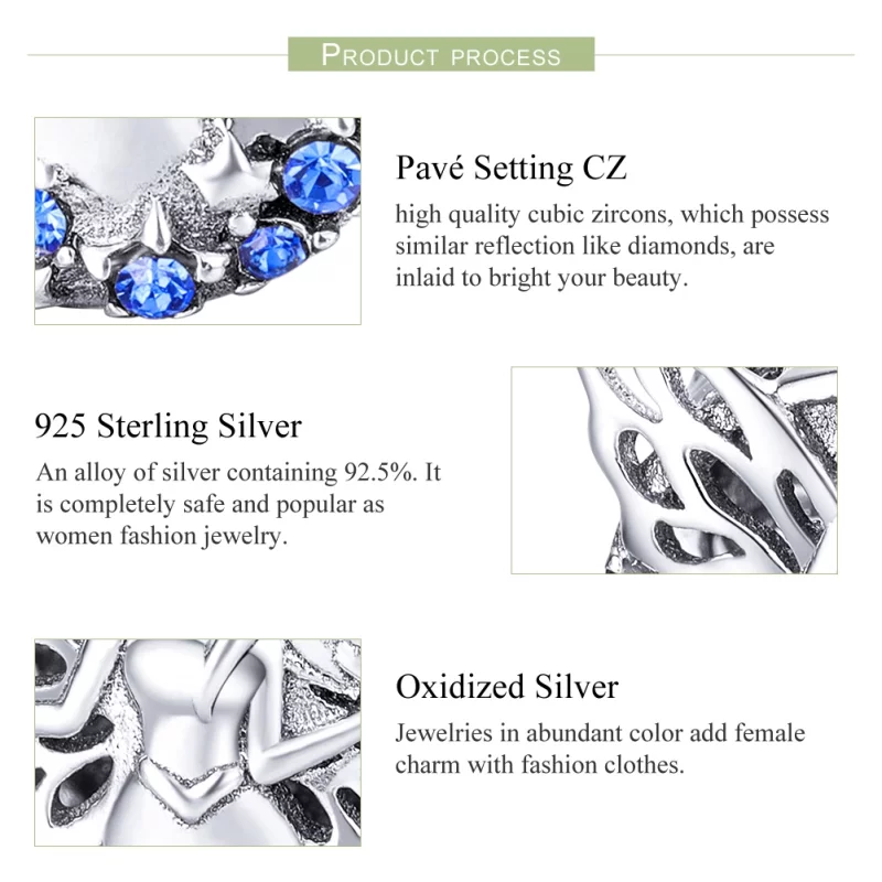 (image pour) Charm Style PANDORA Fée - BSC027 - Afficher 7