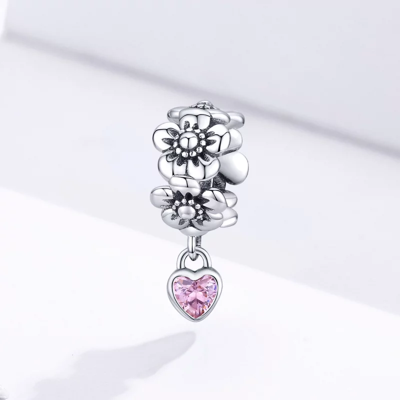 (image pour) Charm Style PANDORA Fleur d'amour - SCC1485 - Afficher 2