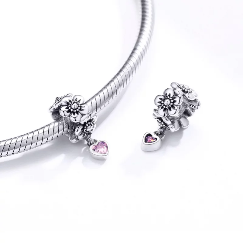 (image pour) Charm Style PANDORA Fleur d'amour - SCC1485 - Afficher 4