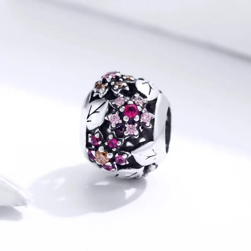 (image pour) Charm Style PANDORA Fleur de cerisier élégante - SCC1446 - Afficher 2