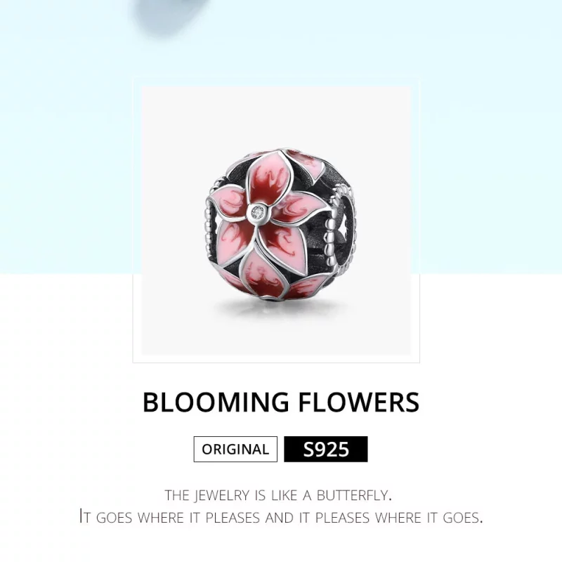 (image pour) Charm Style PANDORA Fleur épanouie - SCC1707 - Afficher 6