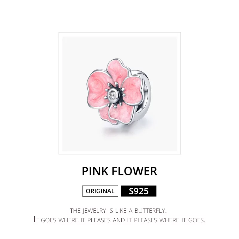 (image pour) Charm Style PANDORA Fleur rose - SCC1729 - Afficher 6